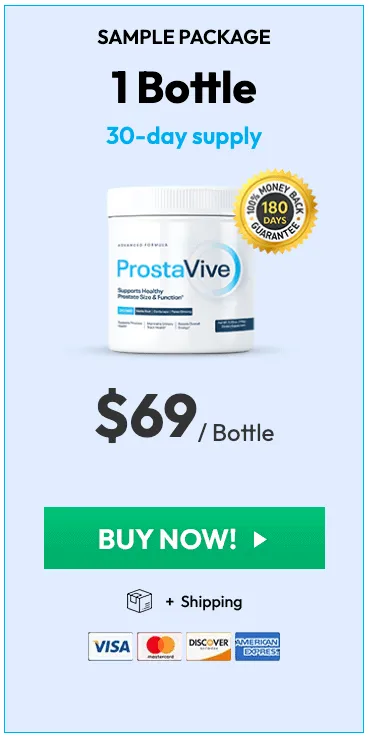 Prostavive Special Offer